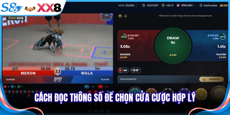 Cách đọc thông số để chọn cửa cược hợp lý