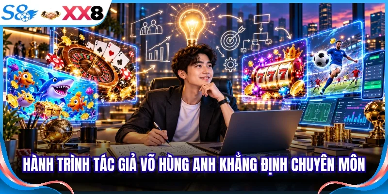 Hành trình tác giả Võ Hùng Anh khẳng định chuyên môn