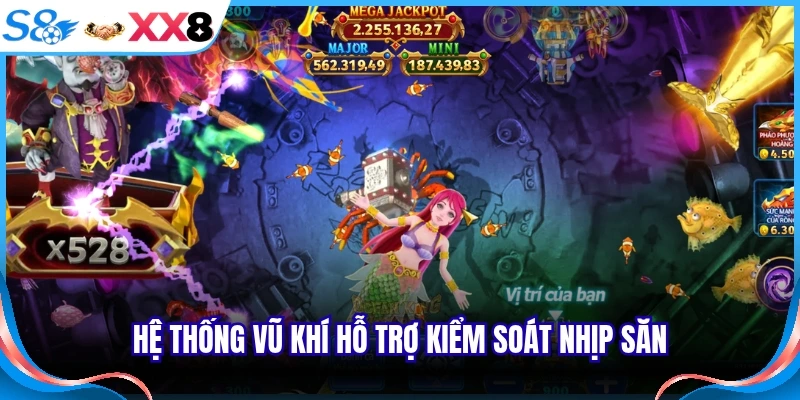 Hệ thống vũ khí hỗ trợ kiểm soát nhịp săn