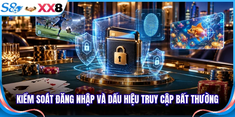 Kiểm soát đăng nhập và dấu hiệu truy cập bất thường