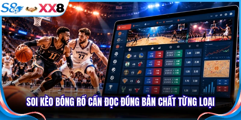 Soi kèo bóng rổ cần đọc đúng bản chất từng loại