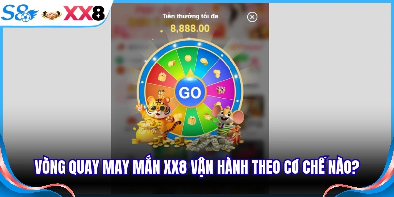Vòng quay may mắn XX8 vận hành theo cơ chế nào?
